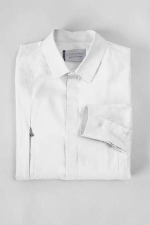 Open image in slideshow, Men’s Button Front with 5 Pockets | White
